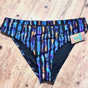 Title Nine Genie Bikini Bottom Supernova size Medium